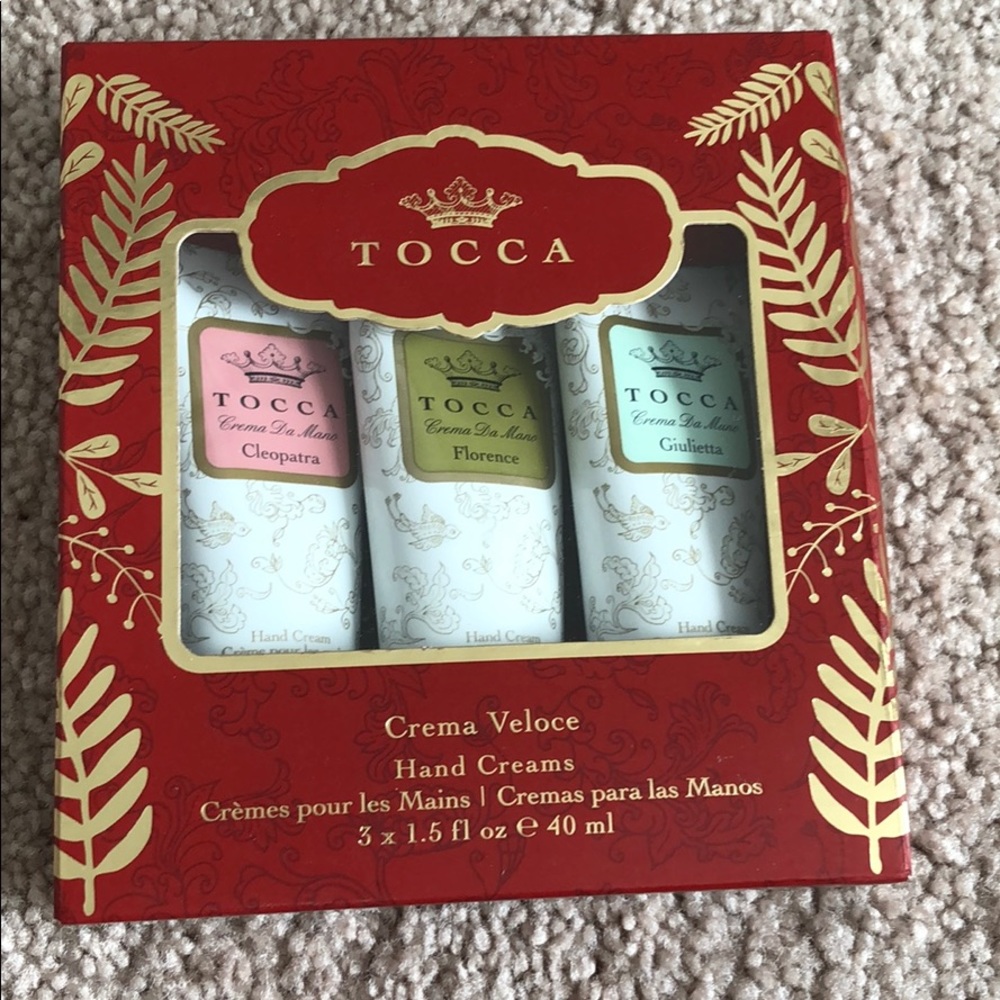 Tocca hand cream